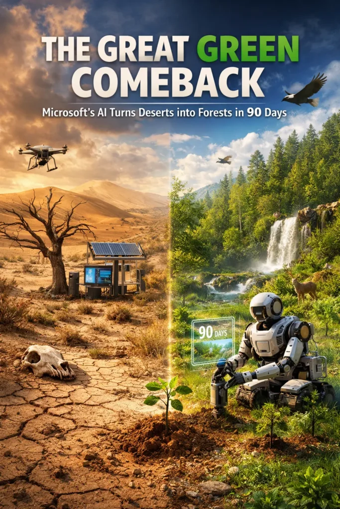 Future of Ecological Restoration: Could AI Transform Desert Recovery Efforts?