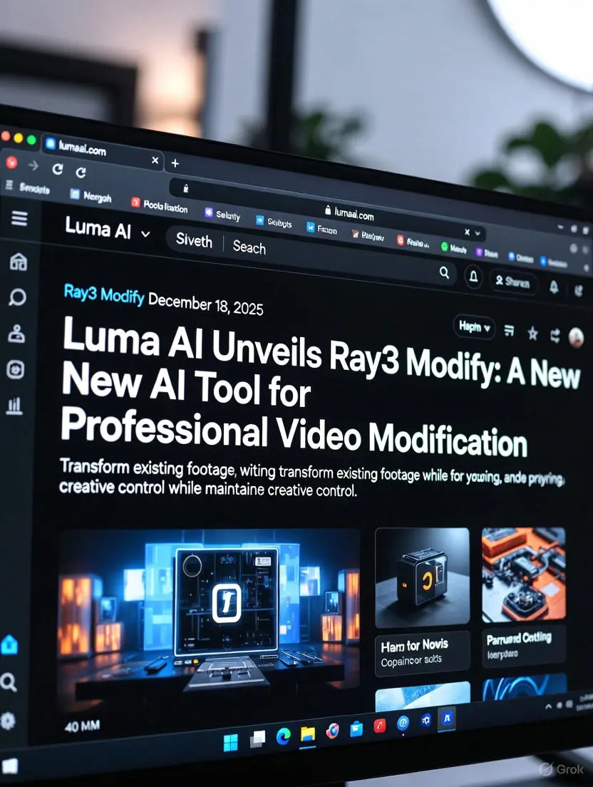 Luma AI Ray3 Modify: Review of the New AI Video Editing Tool