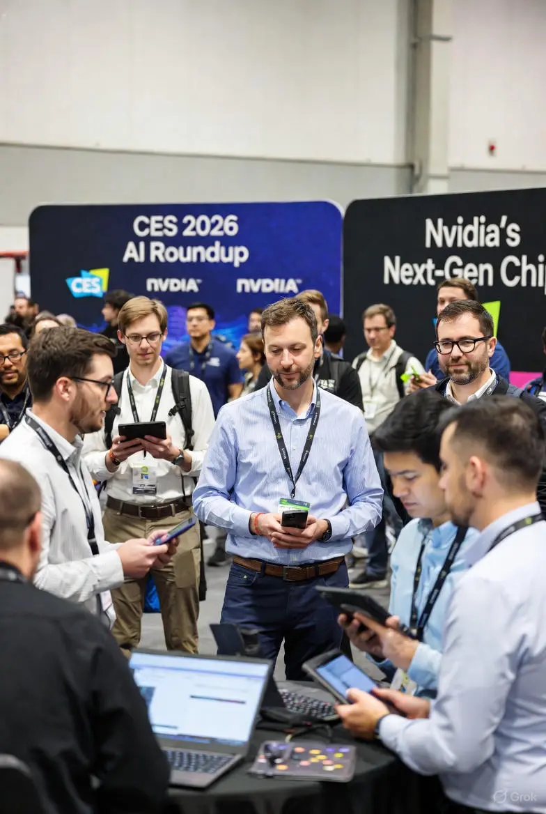 CES 2026 AI Roundup: Nvidia's Next-Gen Chips, AMD's Counterplay, and the Emerging Ecosystem of AI Gadgets